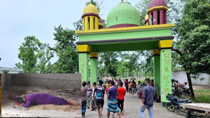 শেরপুরে দোজা পীরের পরিত্যক্ত  ভবন থেকে নারীর অর্ধগলিত মরদেহ উদ্ধার